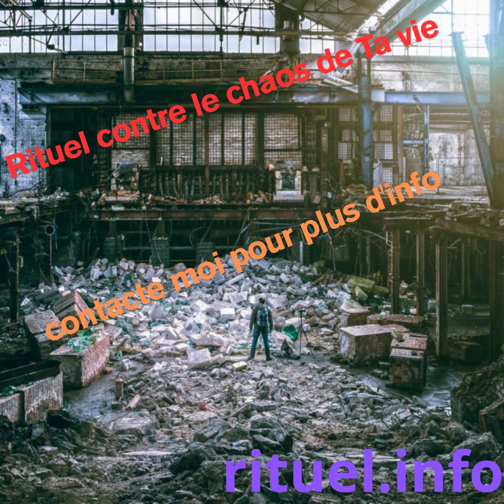 Rituel contre le chaos de Ta vie