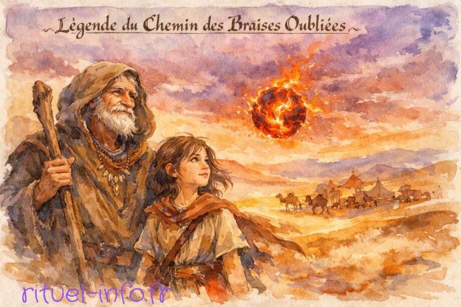 Légende du Chemin des Braises Oubliées